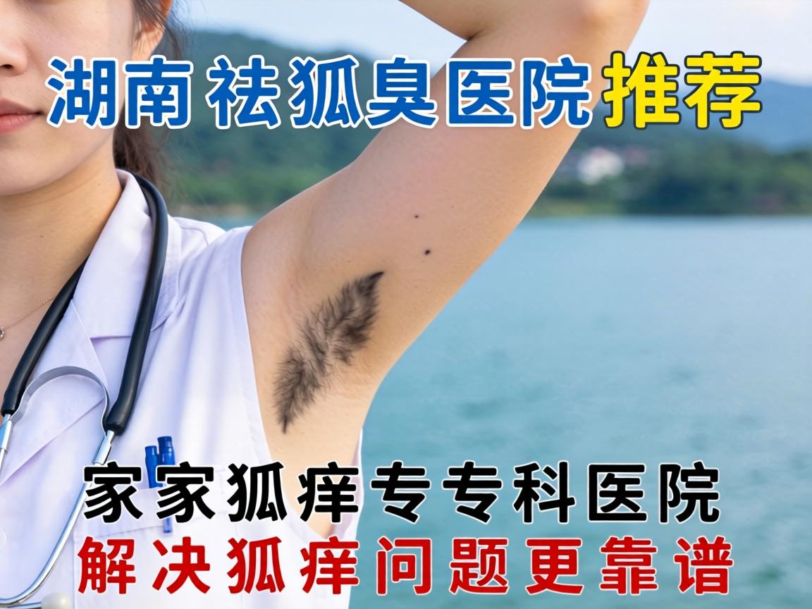湖南祛狐臭医院推荐，这几家狐臭专科医院，解决狐臭问题更靠谱