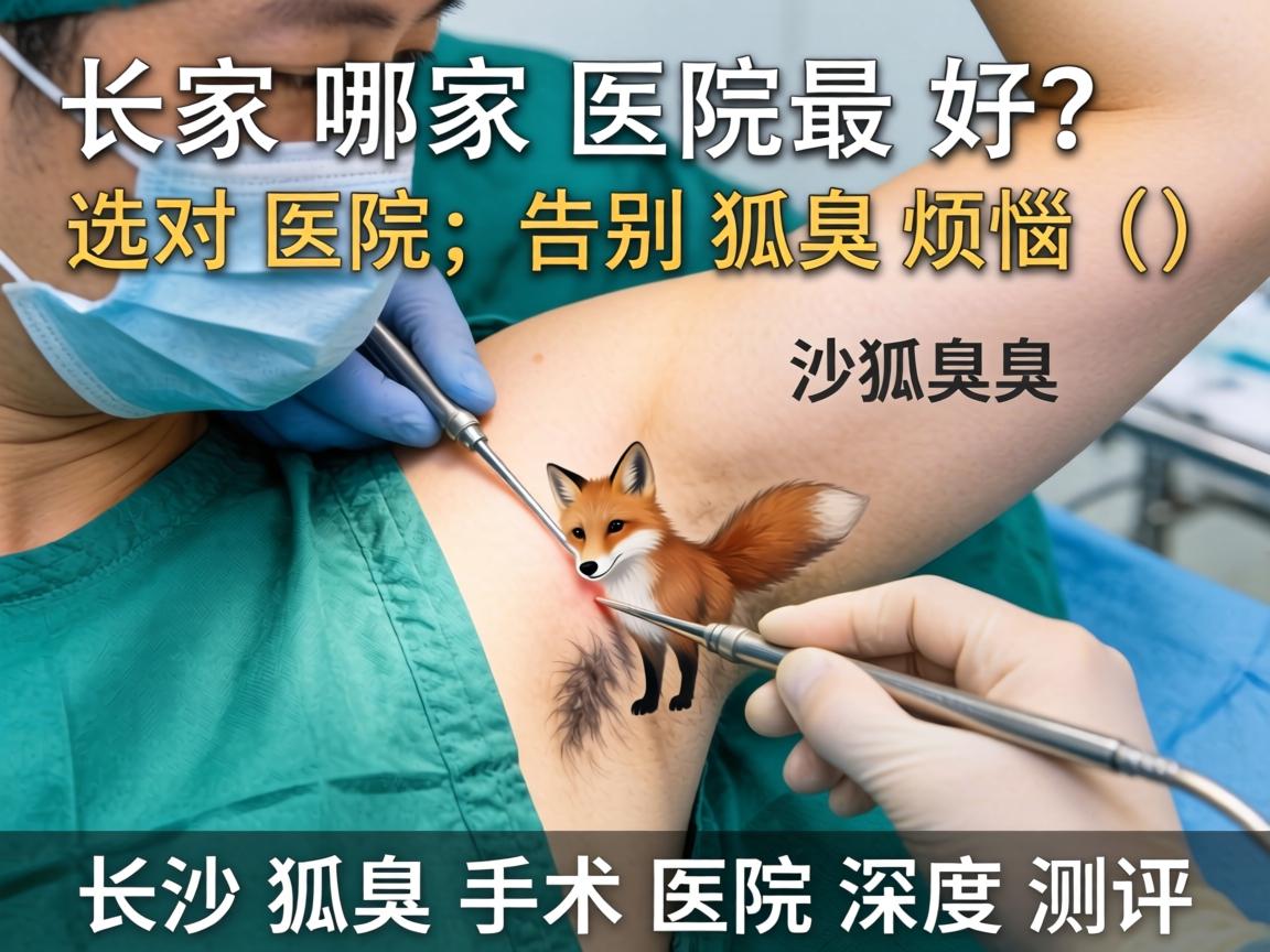 长沙狐臭手术哪家医院最好？选对医院，告别狐臭烦恼（长沙狐臭手术医院深度测评）