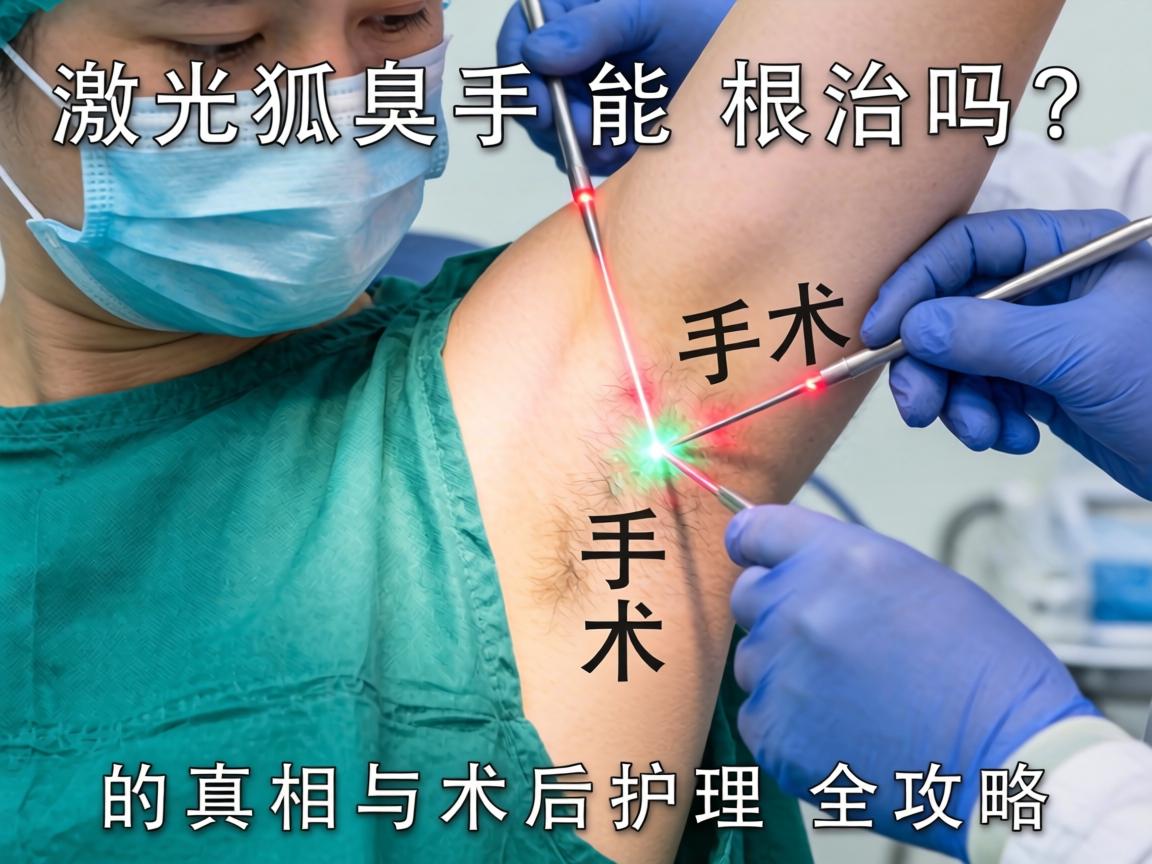 激光狐臭手术能根治吗？激光狐臭手术的真相与术后护理全攻略