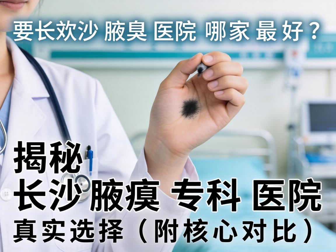 长沙腋臭医院哪家最好？揭秘长沙腋臭专科医院真实选择（附核心对比）
