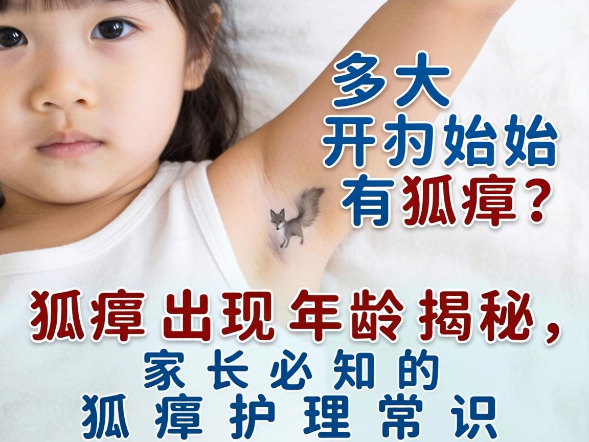 小孩多大开始有狐臭？狐臭出现年龄揭秘，家长必知的狐臭护理常识