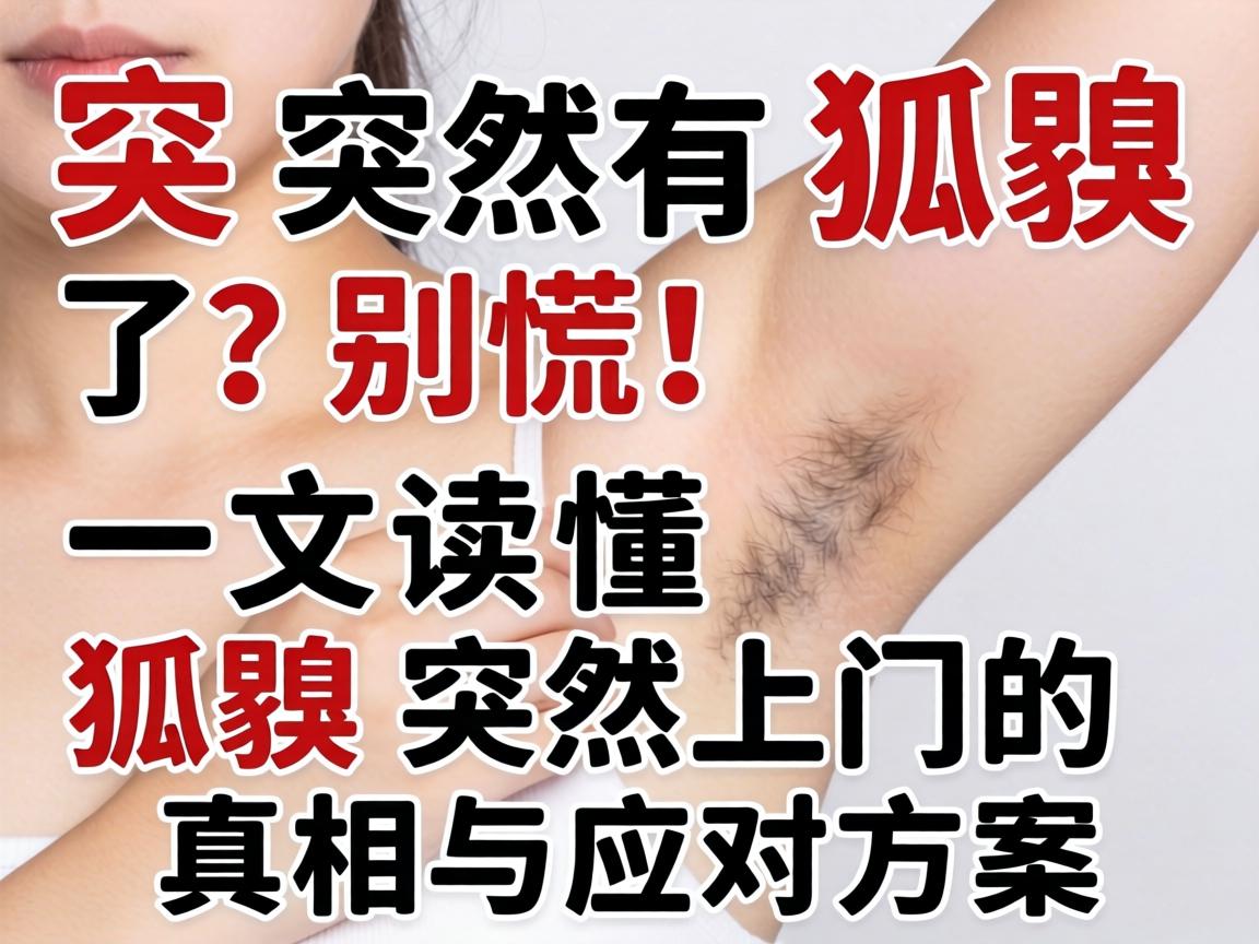 突然有狐臭了？别慌！一文读懂狐臭突然上门的真相与应对方案