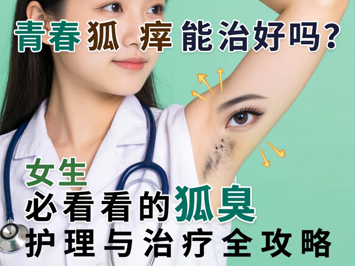 青春期狐臭能治好吗？女生必看的狐臭护理与治疗全攻略