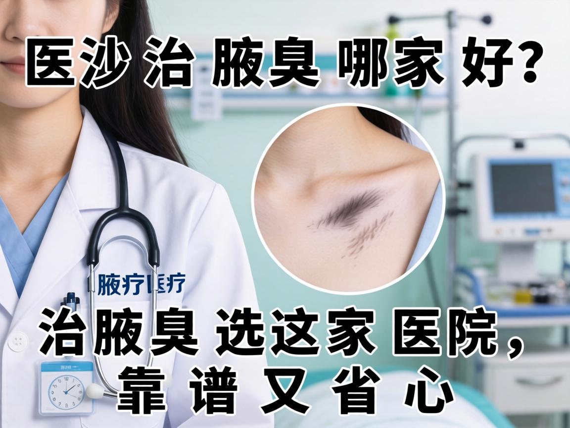 长沙治腋臭医院哪家好？治腋臭选这家医院，靠谱又省心