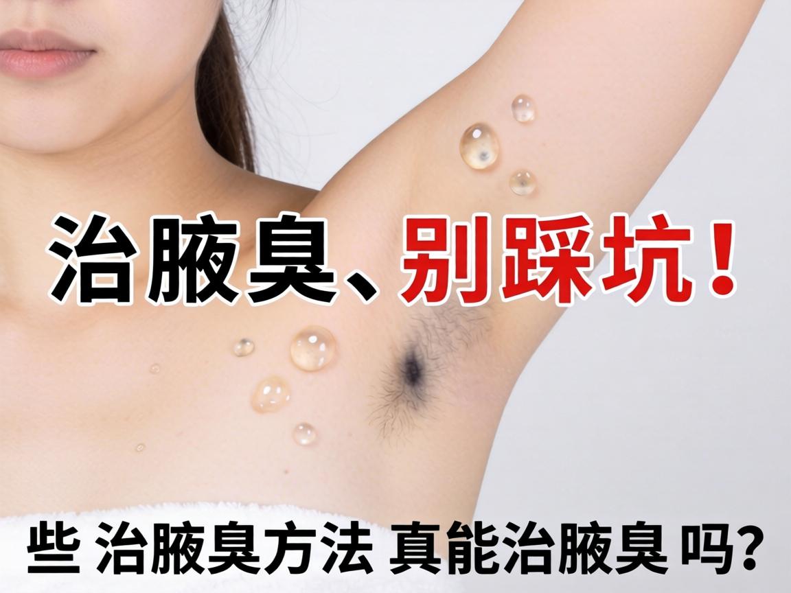 治腋臭，别踩坑！这些治腋臭方法真能治腋臭吗？
