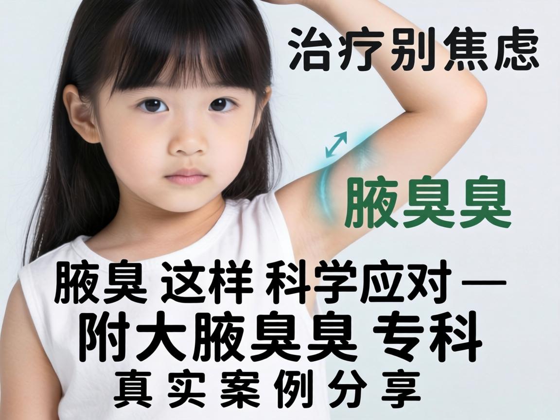 腋臭治疗别焦虑，女孩腋臭这样科学应对—附大腋臭专科真实案例分享