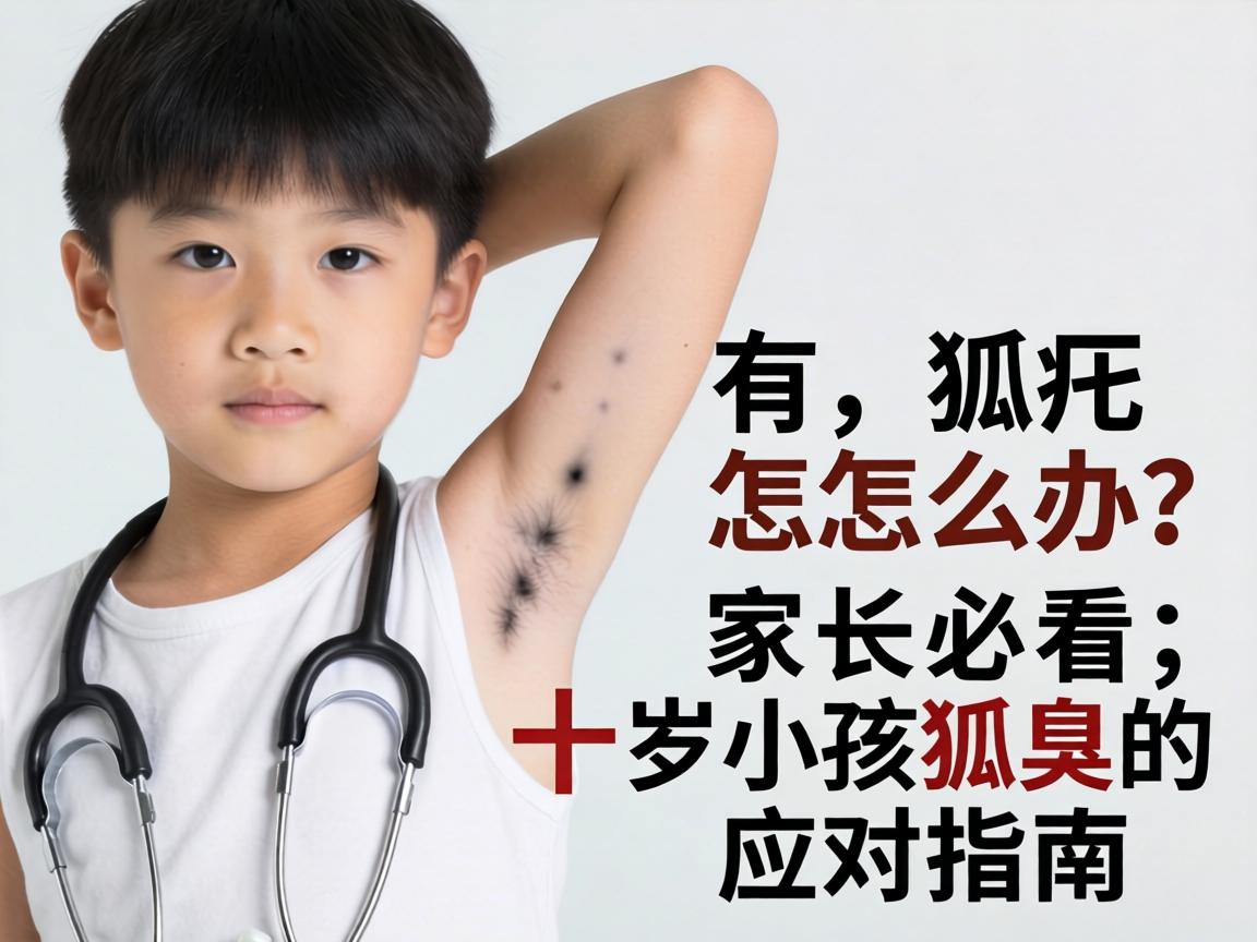 十岁小孩有狐臭怎么办？家长必看，十岁小孩狐臭的应对指南