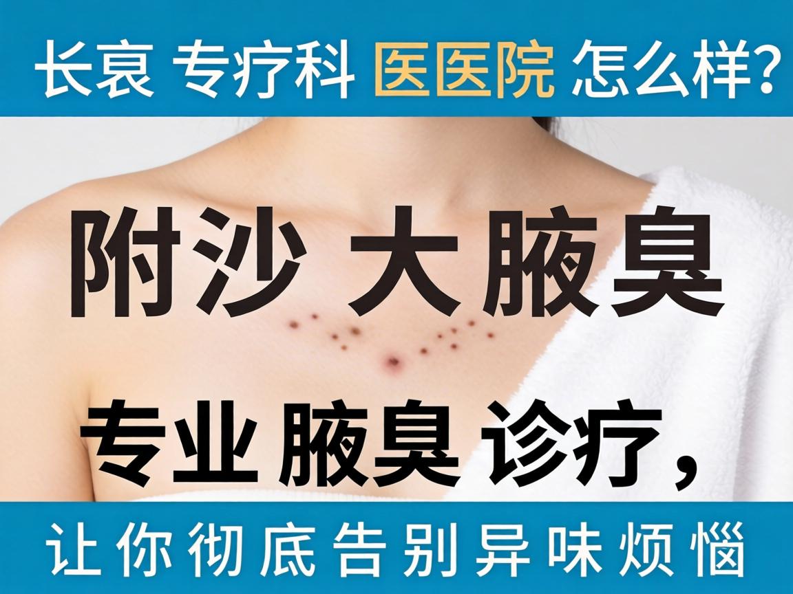长沙附大腋臭专科医院怎么样？专业腋臭诊疗，让你彻底告别异味烦恼