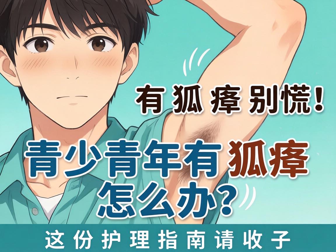 青少年有狐臭别慌！青少年有狐臭怎么办？这份护理指南请收好