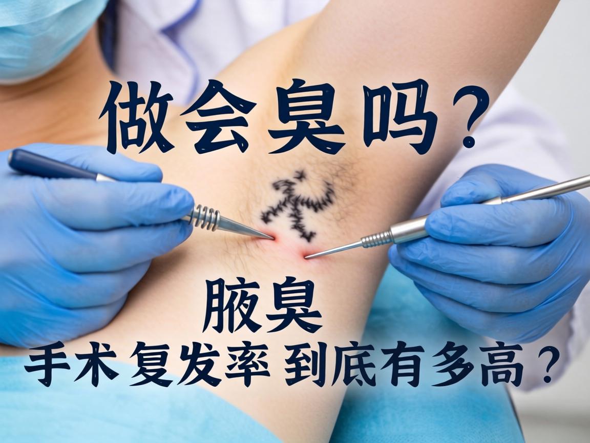 腋臭做手术会复发吗？腋臭手术复发率到底有多高？