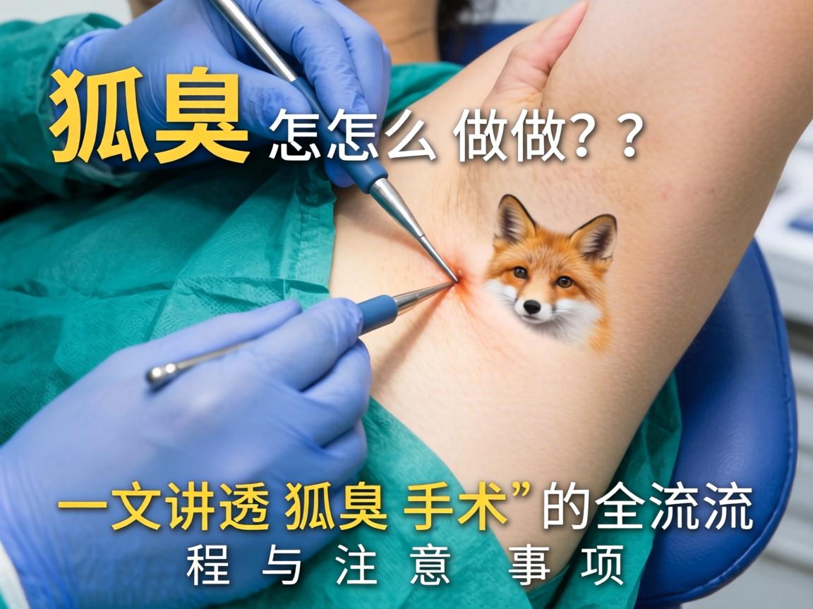 狐臭手术怎么做？一文讲透狐臭手术的全流程与注意事项