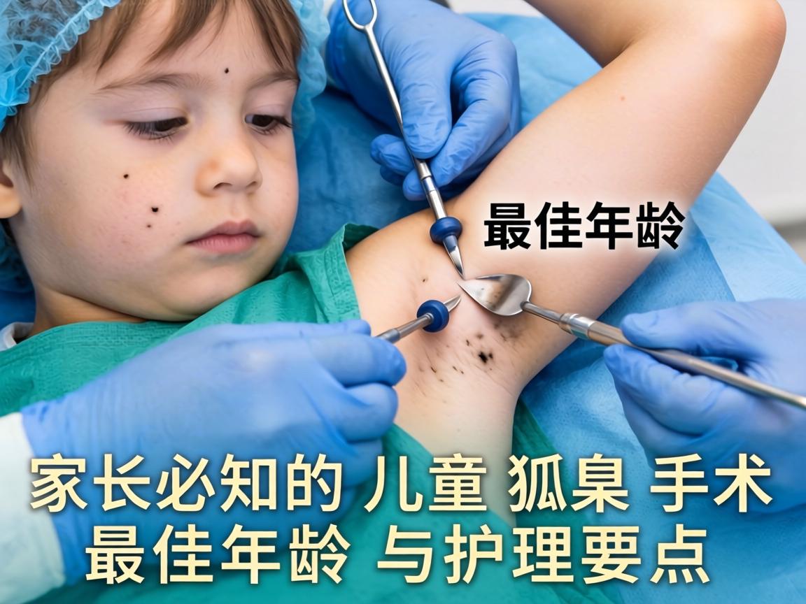 儿童狐臭手术最佳年龄，家长必知的儿童狐臭手术最佳年龄与护理要点