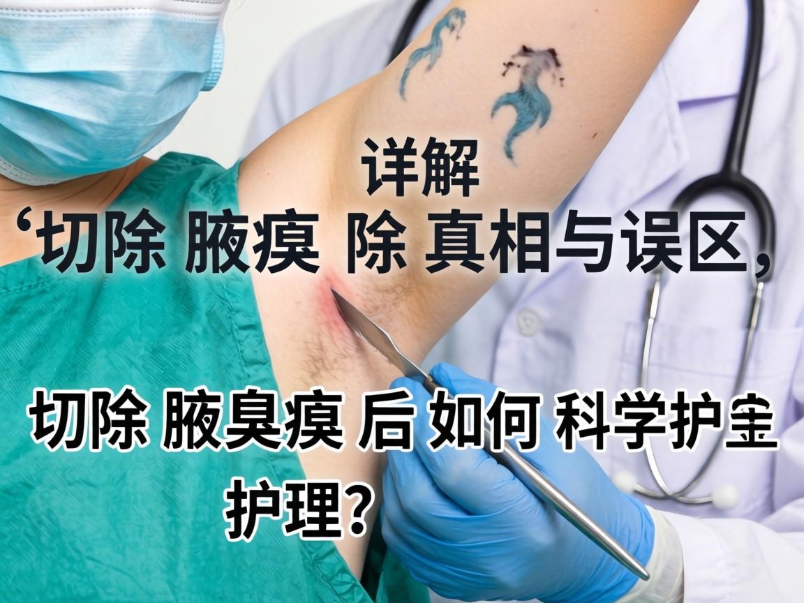 腋臭切除手术详解，切除腋臭的真相与误区，切除腋臭后如何科学护理？