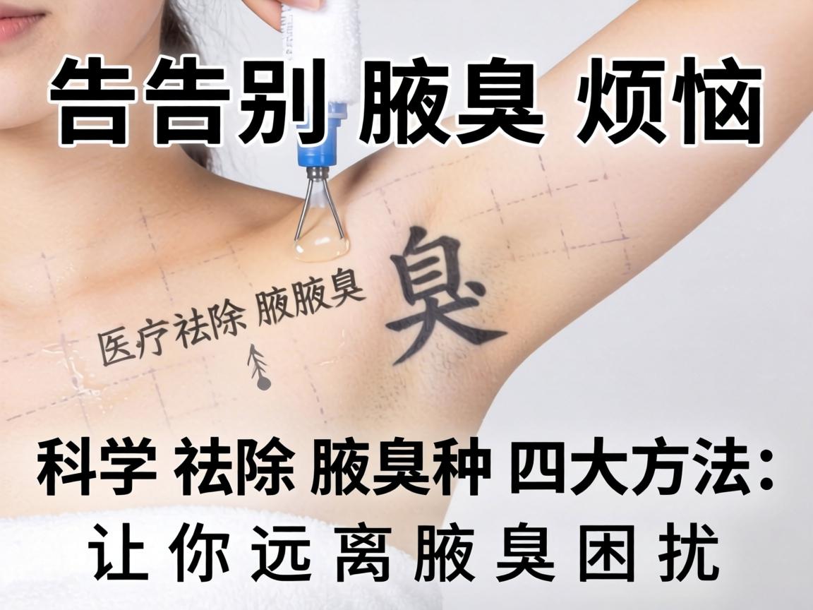 告别腋臭烦恼，科学祛除腋臭的四大方法，让你远离腋臭困扰