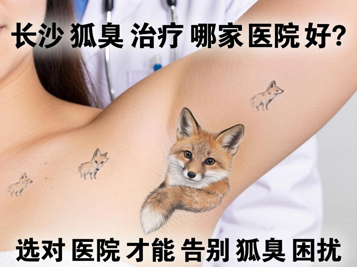 长沙狐臭治疗哪家医院好？选对医院才能告别狐臭困扰