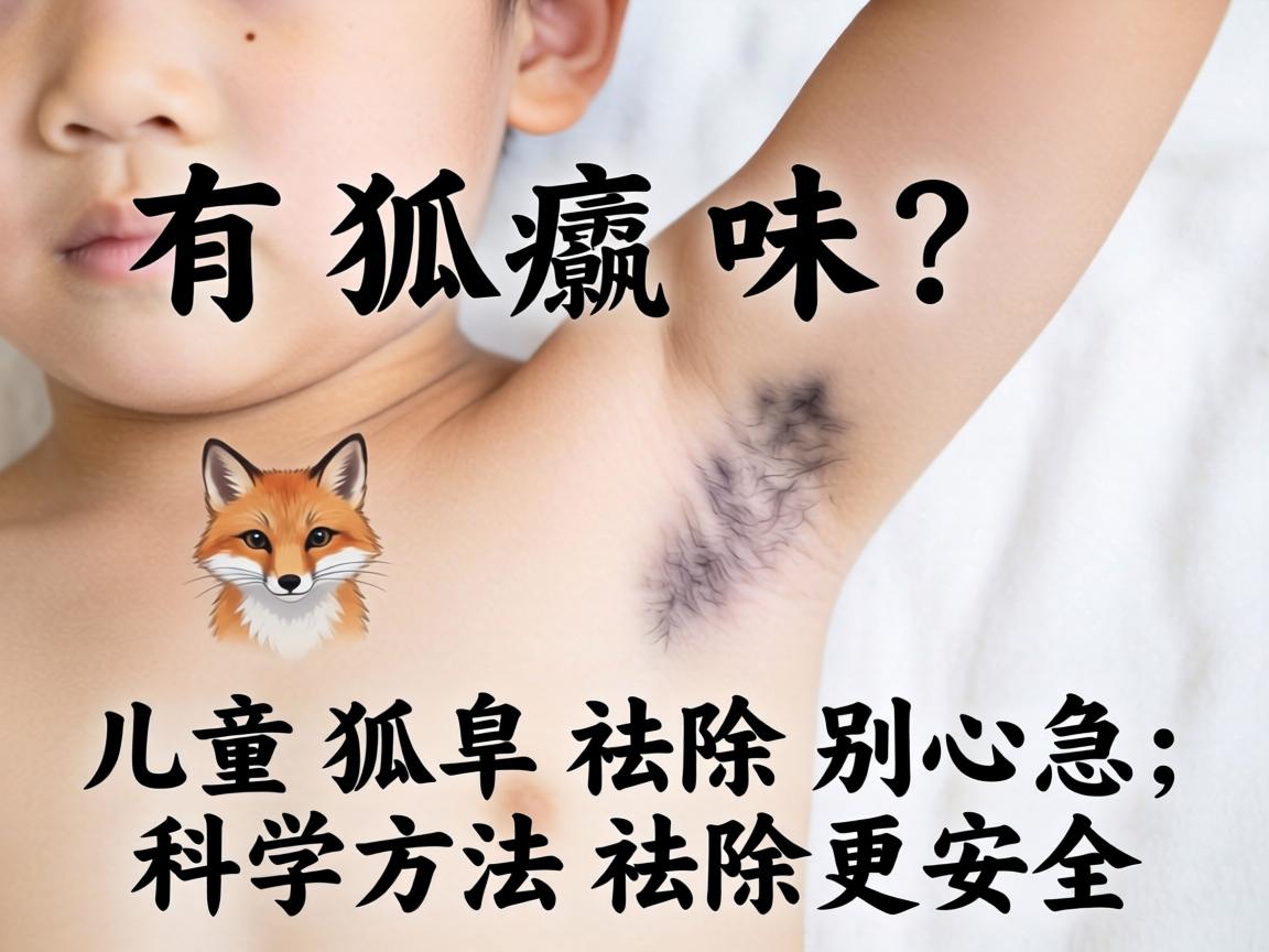 孩子身上有狐臭味？儿童狐臭祛除别心急，科学方法祛除更安全