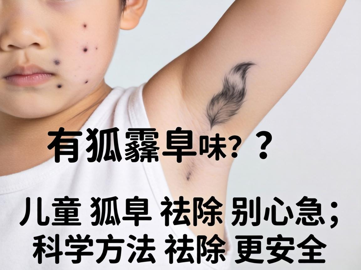 孩子身上有狐臭味？儿童狐臭祛除别心急，科学方法祛除更安全