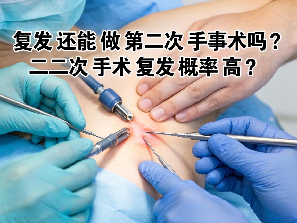 腋臭手术复发还能做第二次手术吗？二次手术复发概率高吗？
