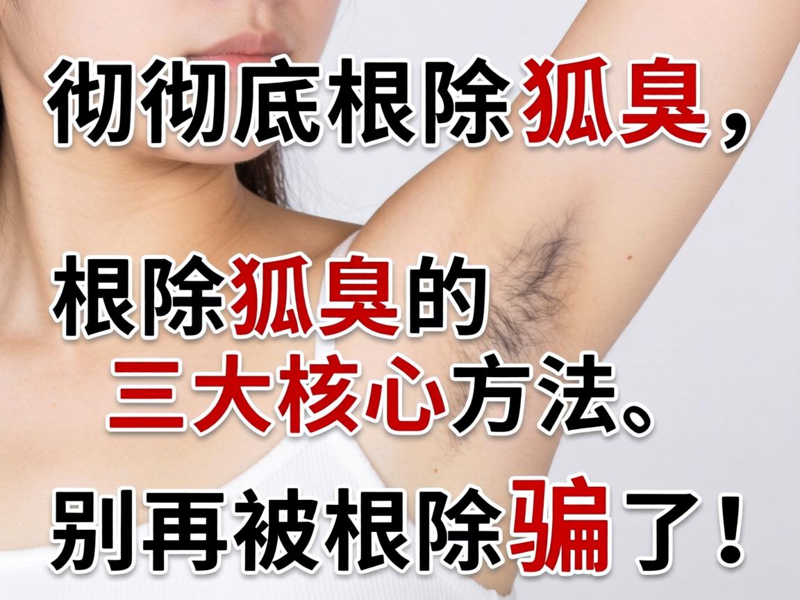 彻底根除狐臭，根除狐臭的三大核心方法，别再被根除骗了！