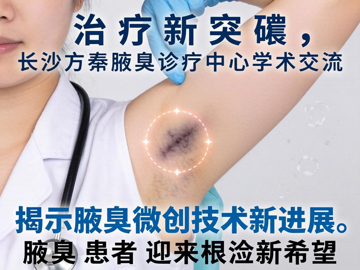 腋臭治疗新突破，长沙方泰腋臭诊疗中心学术交流揭示腋臭微创技术新进展，腋臭患者迎来根治新希望