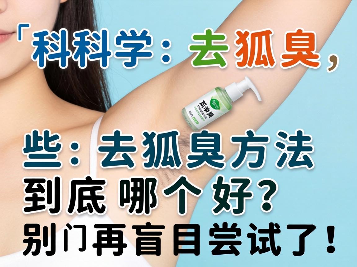 科学去狐臭，这些去狐臭方法到底哪个好？别再盲目尝试了！