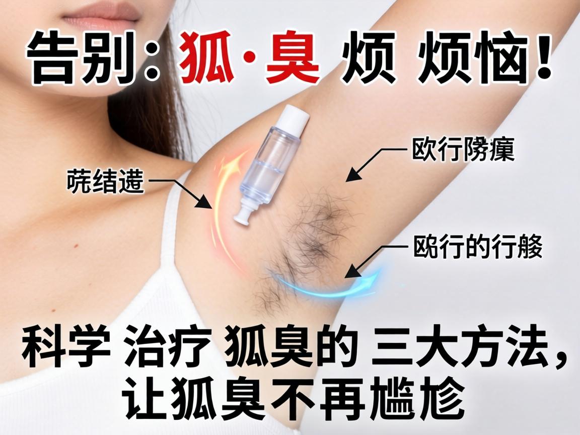 告别狐臭烦恼！科学治疗狐臭的三大方法，让狐臭不再尴尬