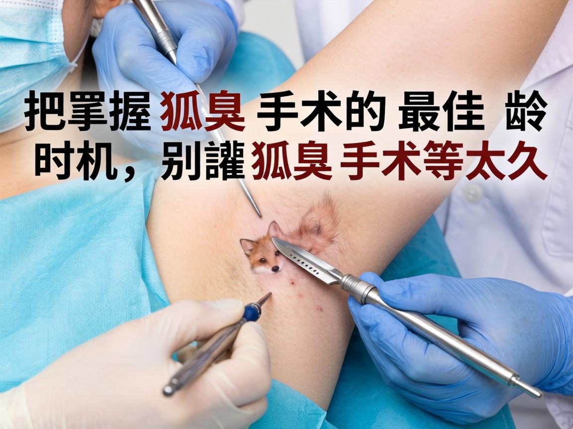 狐臭手术最佳年龄，把握狐臭手术的最佳时机，别让狐臭手术等太久