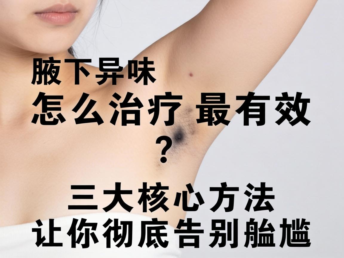腋下异味怎么治疗最有效？三大核心方法让你彻底告别尴尬