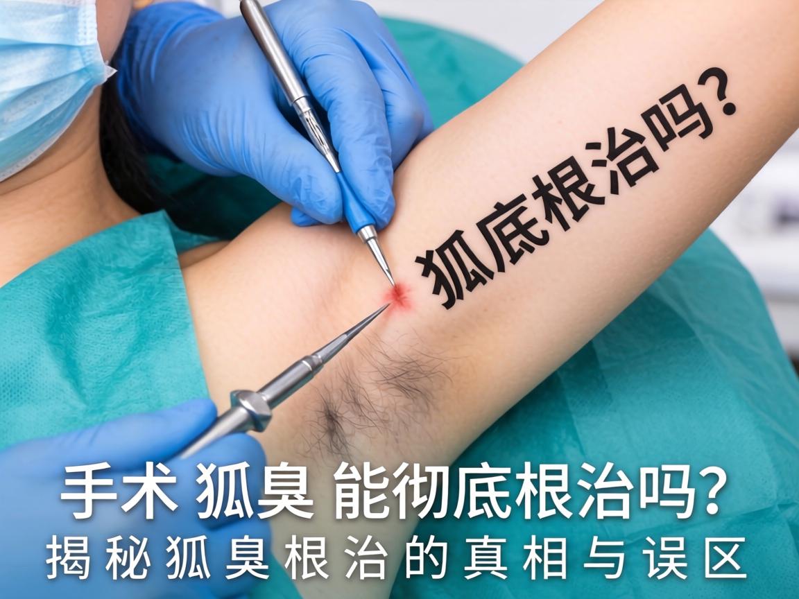 不手术狐臭能彻底根治吗？揭秘狐臭根治的真相与误区