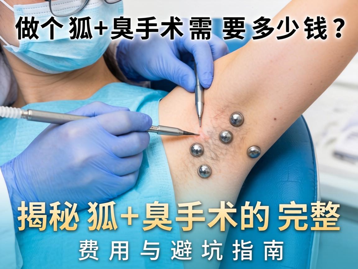 做个狐臭手术需要多少钱？揭秘狐臭手术的完整费用与避坑指南