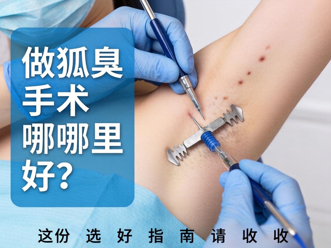 做狐臭手术哪里好？这份选好指南请收好