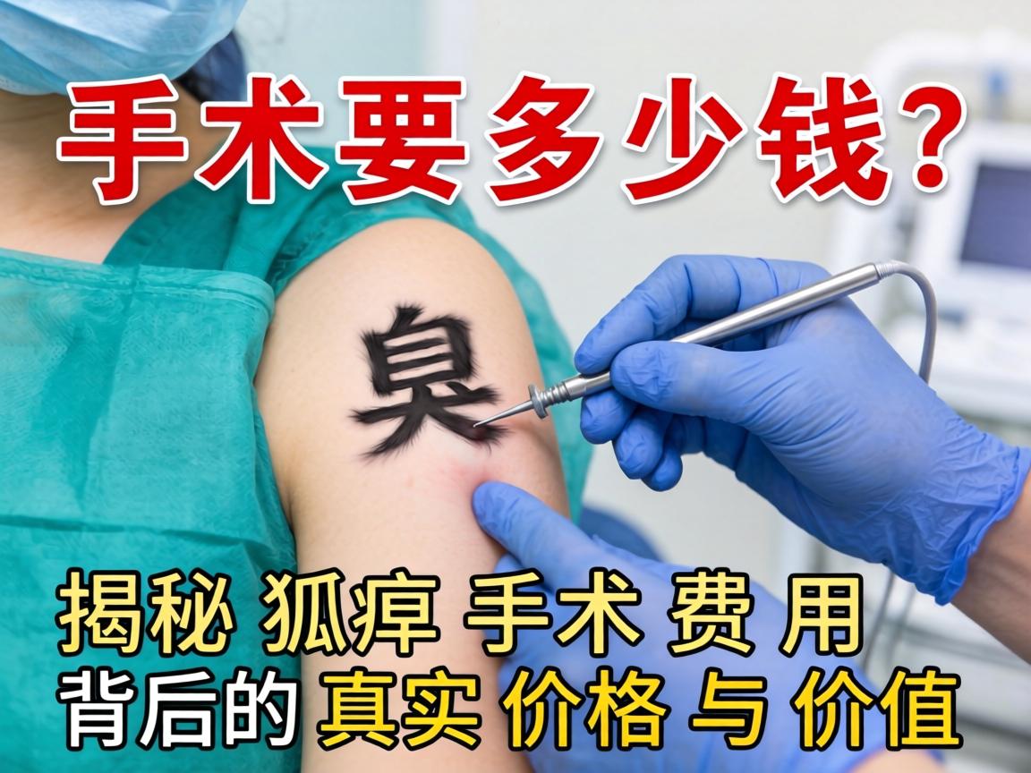 腋臭手术要多少钱？揭秘狐臭手术费用背后的真实价格与价值
