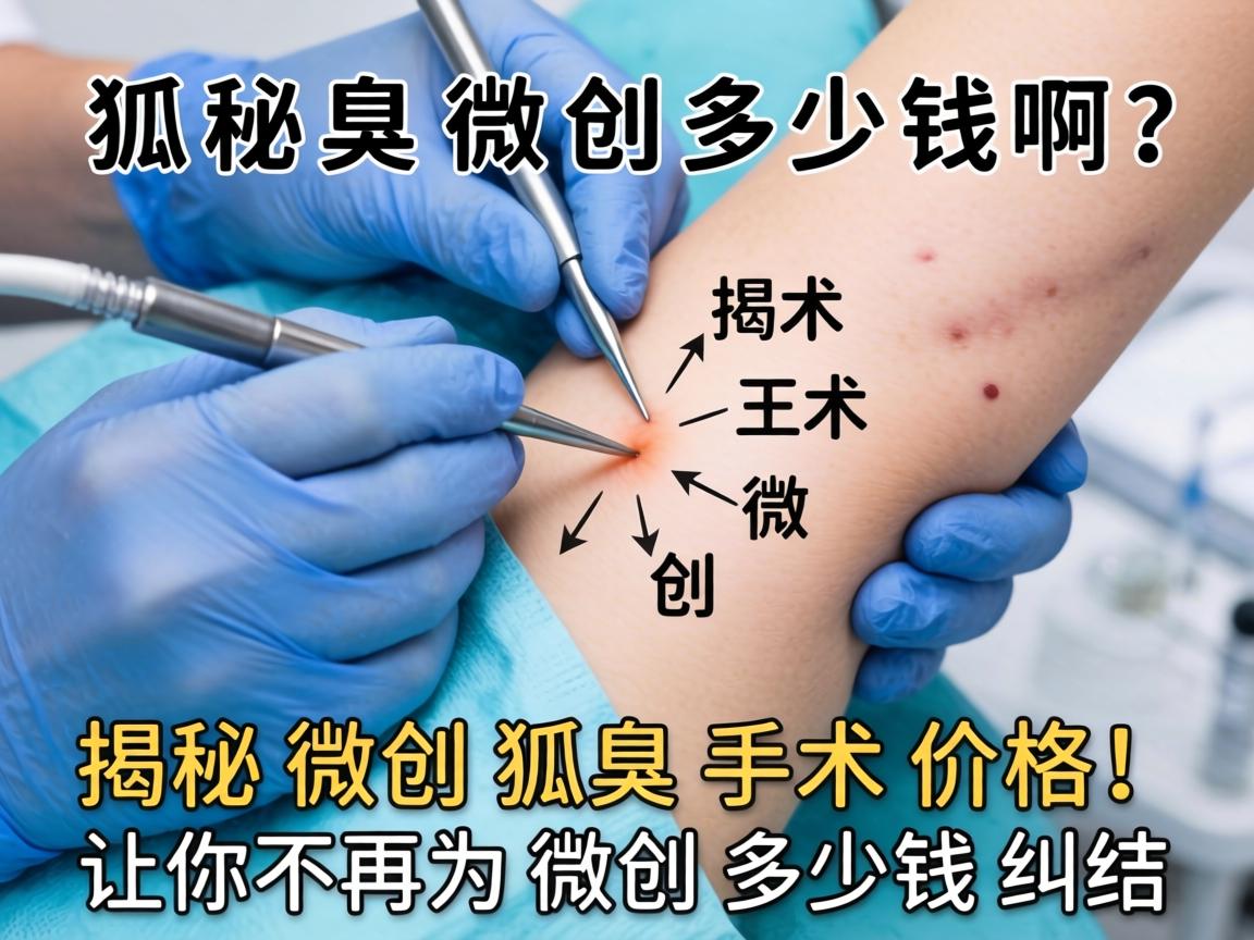 狐臭手术微创多少钱啊？揭秘微创狐臭手术价格，让你不再为微创多少钱纠结