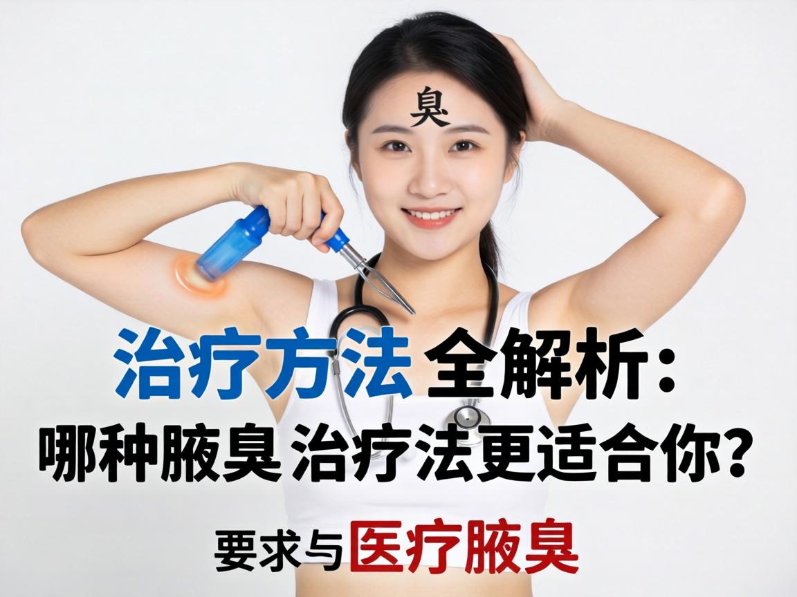 腋臭治疗方法全解析，哪种腋臭治疗法更适合你？