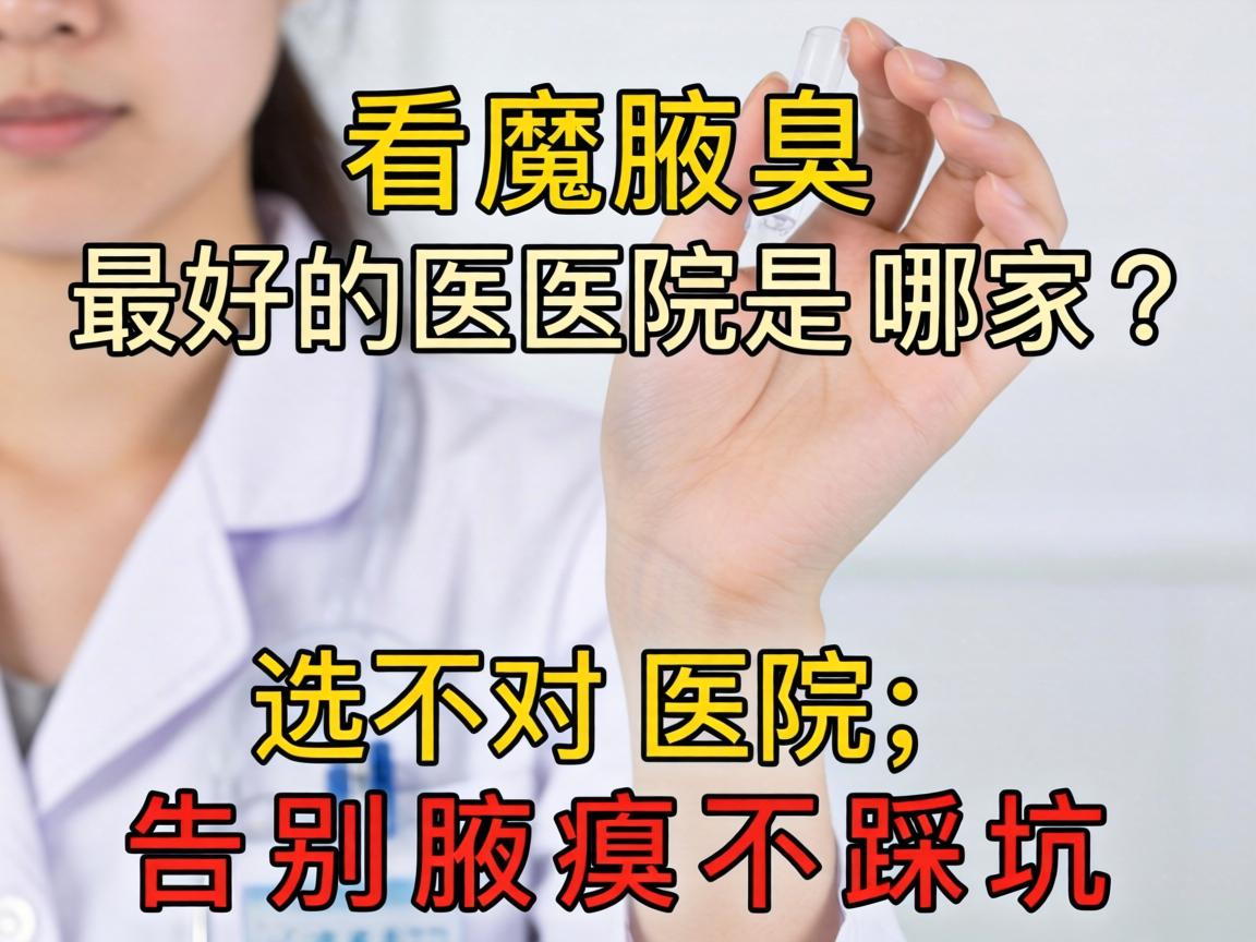看腋臭最好的医院是哪家？选对医院，告别腋臭不踩坑