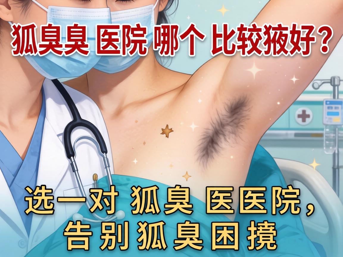 狐臭医院哪个比较好？选对狐臭医院，告别狐臭困扰