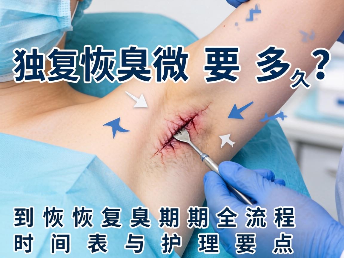 狐臭微创手术恢复要多久？恢复期全流程时间表与护理要点