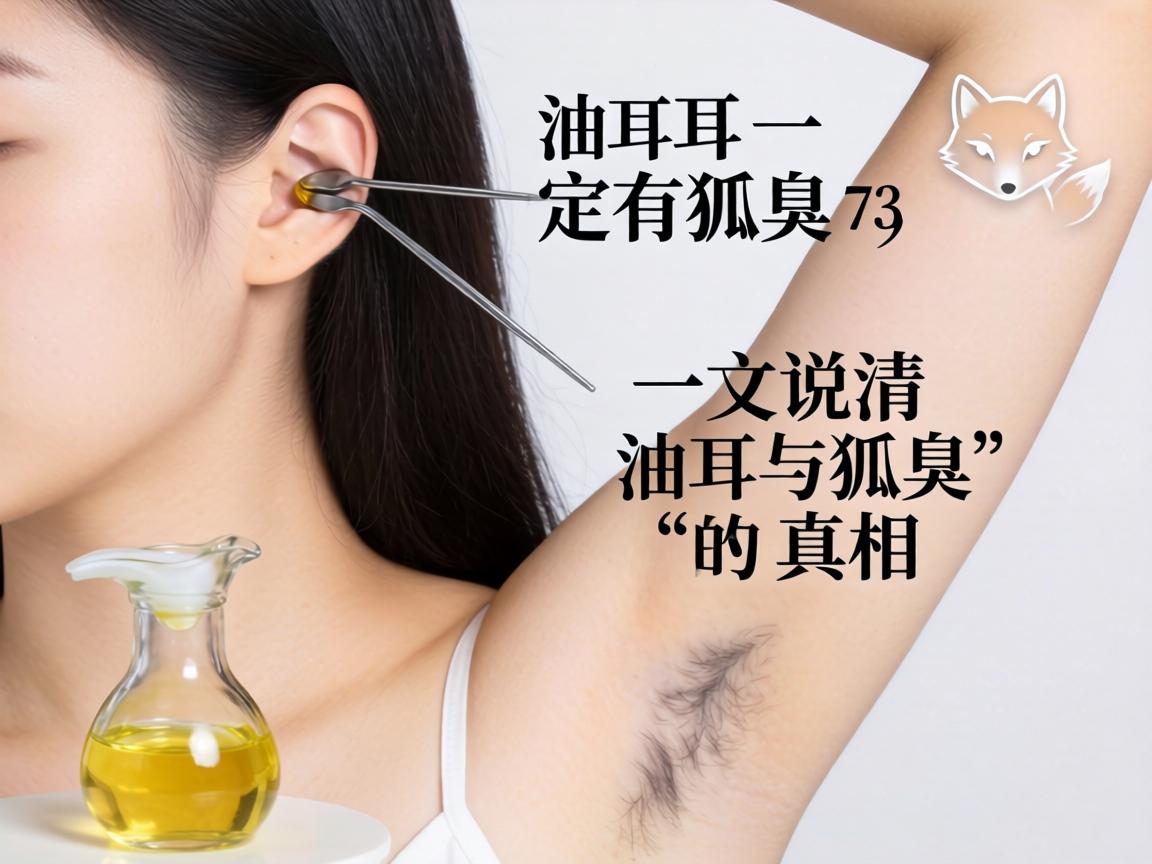 油耳与狐臭，油耳一定有狐臭吗？一文说清油耳与狐臭的真相