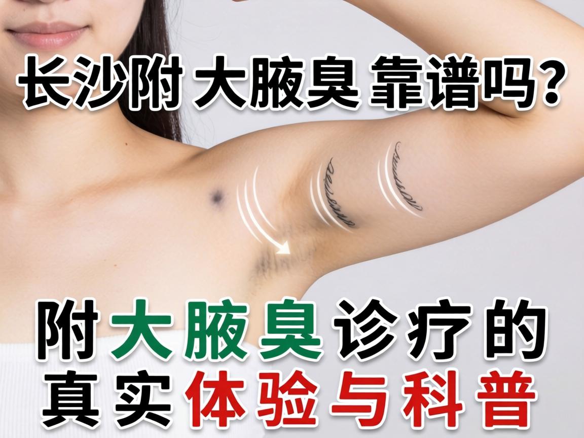 长沙附大腋臭靠谱吗？附大腋臭诊疗的真实体验与科普