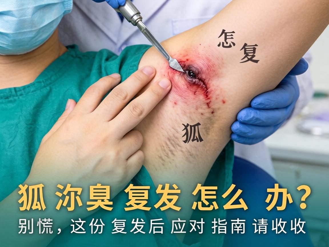 狐臭手术后复发怎么办？别慌，这份复发后应对指南请收好
