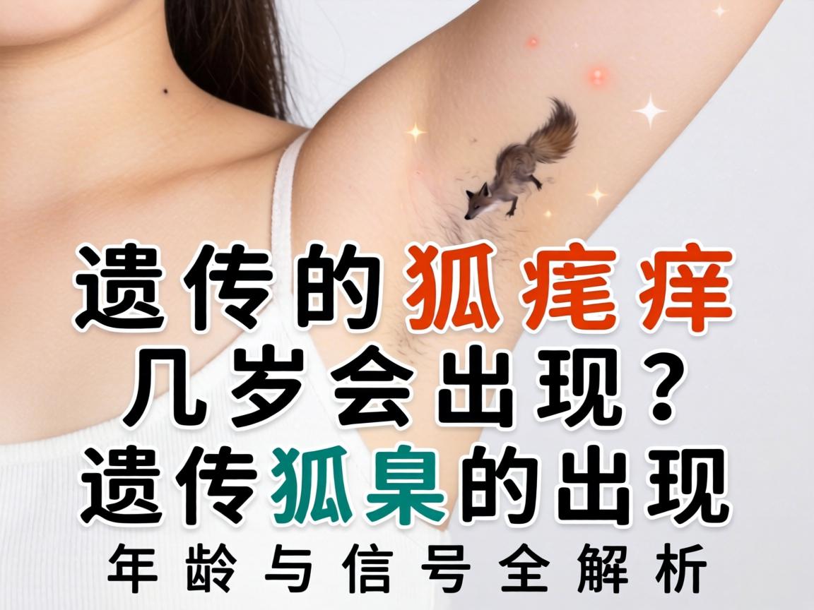 遗传的狐臭几岁会出现？遗传狐臭的出现年龄与信号全解析