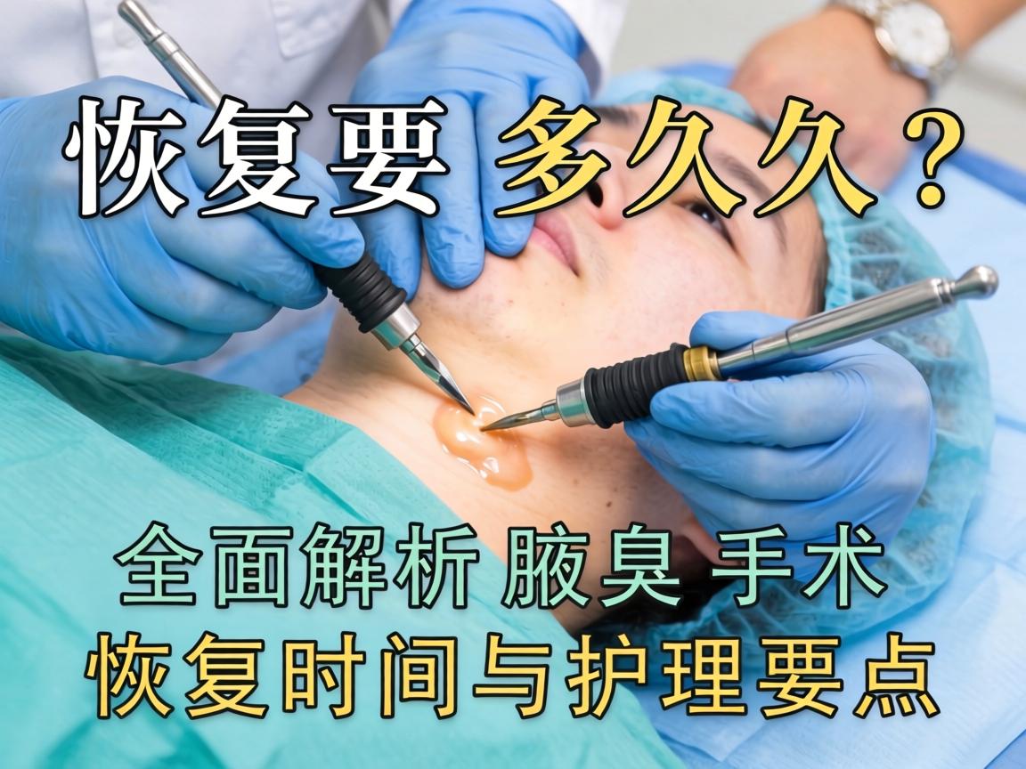 腋臭手术恢复要多久？全面解析腋臭手术恢复时间与护理要点