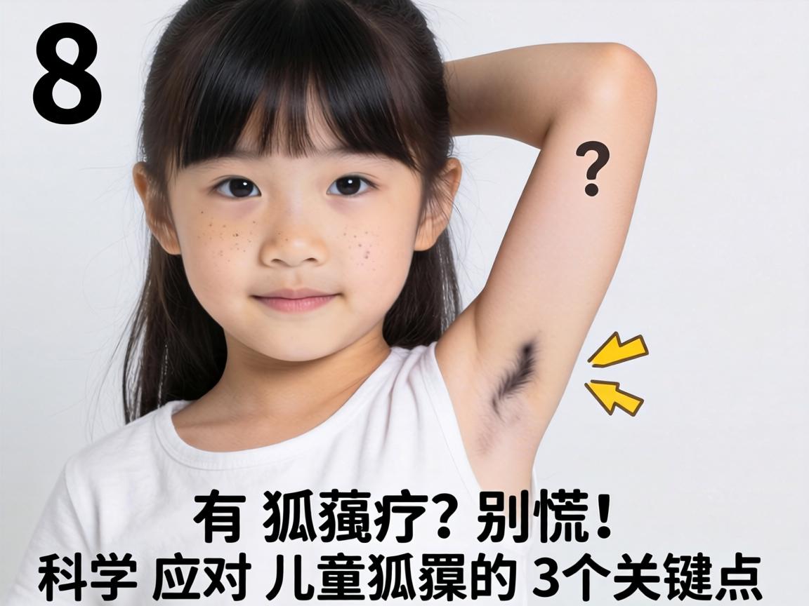 8岁小女孩有狐臭？别慌！科学应对儿童狐臭的3个关键点