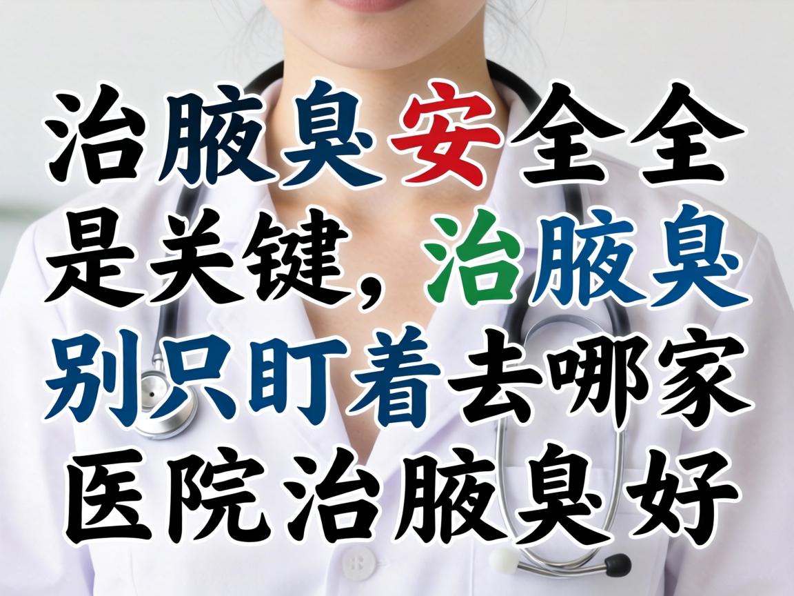 治腋臭安全是关键，治腋臭别只盯着去哪家医院治腋臭好