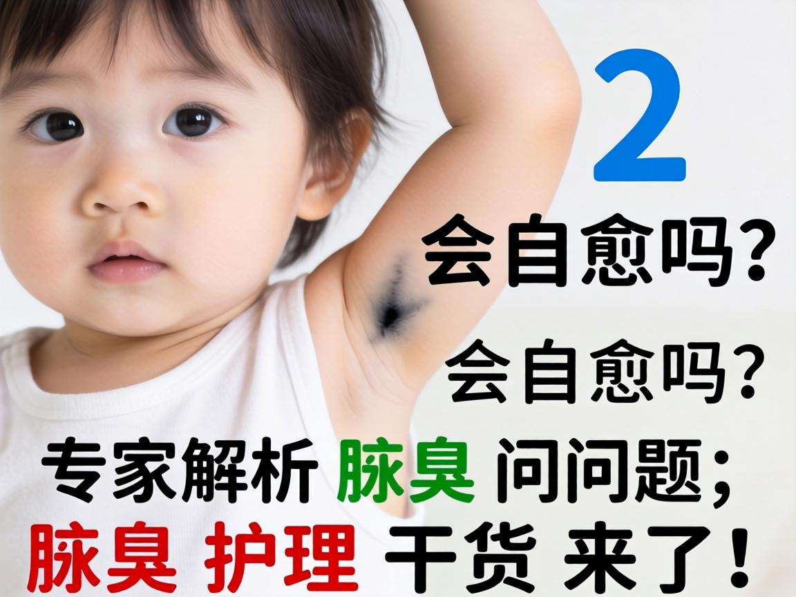 12岁小孩腋臭会自愈吗？专家解析腋臭问题，腋臭护理干货来了！