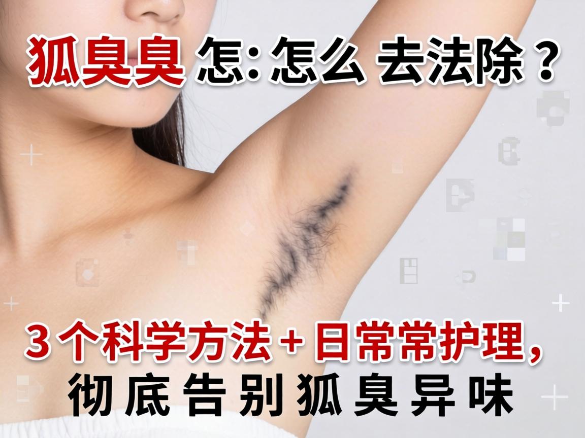 狐臭怎么去除？3个科学方法+日常护理，彻底告别狐臭异味