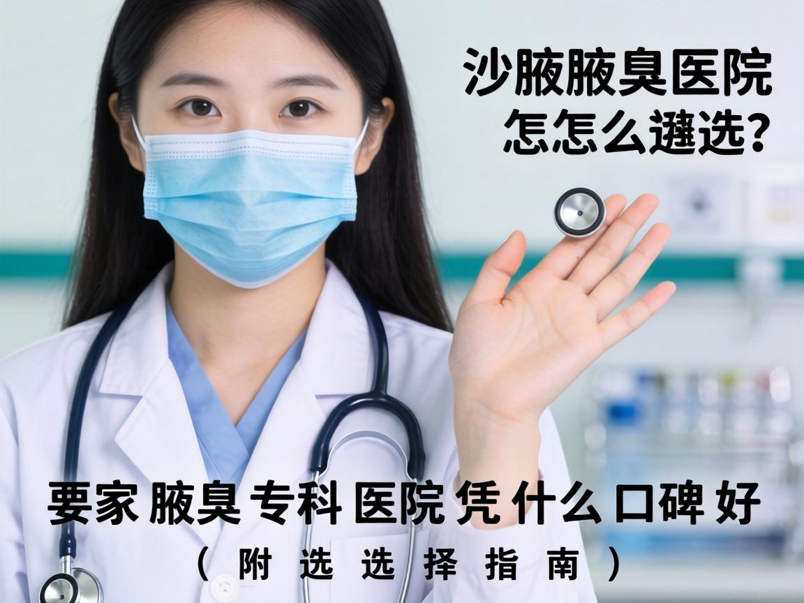 长沙腋臭医院怎么选？这家腋臭专科医院凭什么口碑好（附选择指南）