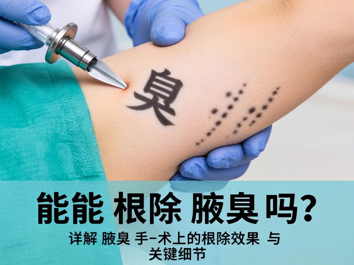 腋臭手术能根除腋臭吗？详解腋臭手术的根除效果与关键细节