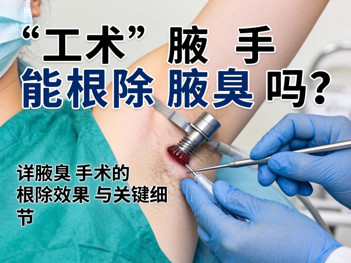 腋臭手术能根除腋臭吗？详解腋臭手术的根除效果与关键细节