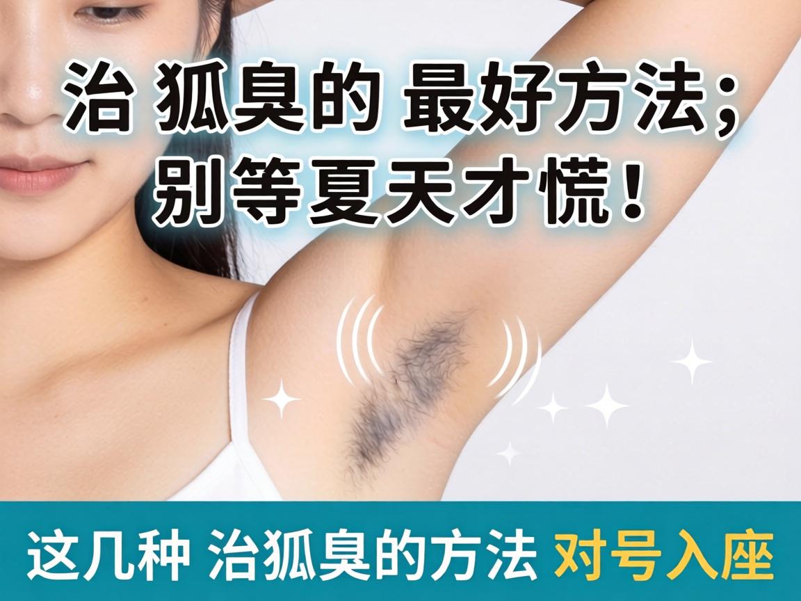 治狐臭的最好方法，别等夏天才慌！这几种治狐臭的方法对号入座